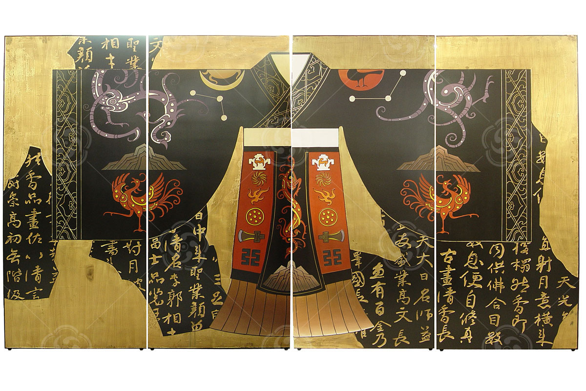 刻漆大自在屏風(fēng)